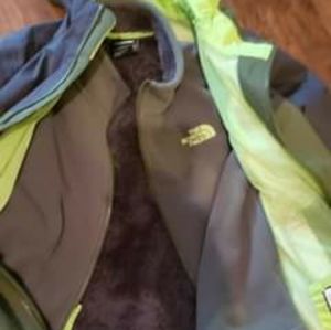 Boys northface 2n1 coat